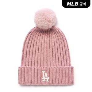 [MLB공식] 25FW 데일리 폼폼 비니 LA (L.Pink) 3ABNB1556-07PKL