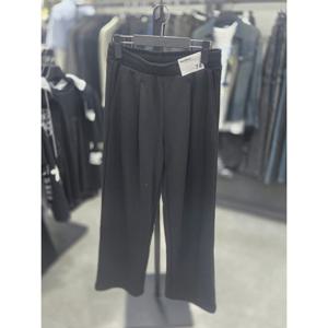 [써드케이]원턱와이드면바지 mq6pu176 076 블랙 DG