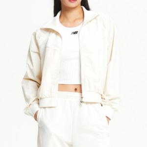 뉴발란스자켓 EQS NBMDE4W822-64 WOMEN 세미크롭 우븐믹스 트랙 자켓 SEMI OVER FIT