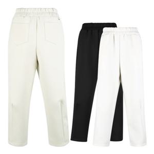 럭스골프 여성 레터링 테잎 밑단 다트 밴딩 팬츠 TO25A222W