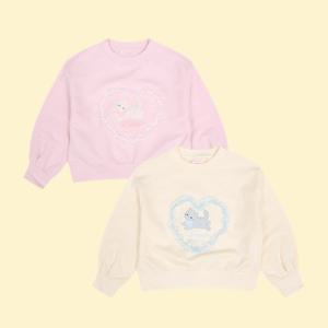 [로엠걸즈(아동)]러블리 스웨트티셔츠RGMA2512C