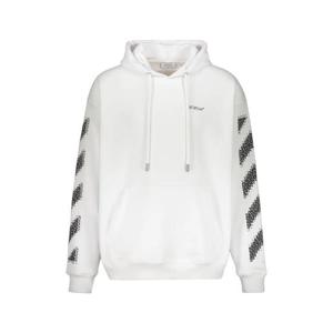 25 FW 오프화이트 로고 프린트 후드티 44MBB085G5F004 TP444494890