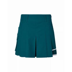 헤지스골프  터키쉬블루 여성 투어 4부 플리츠 큐롯 팬츠(HWPA5D511T3)