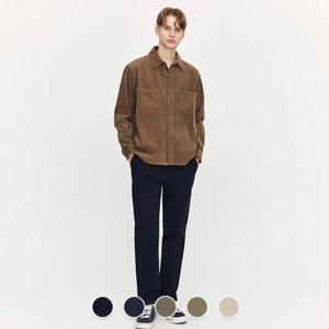 [지오다노]남성 겨울 기모 테이퍼드 치노 팬츠 115926