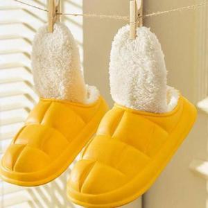 Rly 털실내화 층간소음 양털 겨울 사무실 방한 거실화