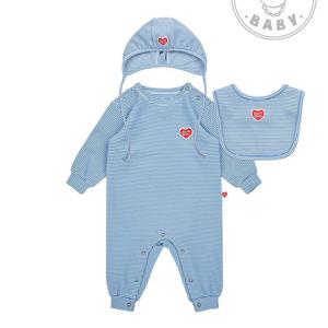 베이비스트라이프 기모긴팔점프수트빕 보넷세트BB5WBS21LB