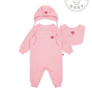 베이비스트라이프 기모긴팔점프수트빕 보넷세트BB5WBS21PK