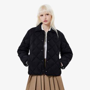 [라코스테공식] 여성 다이아퀼팅 경량 카라 다운 BF265E-55N 031