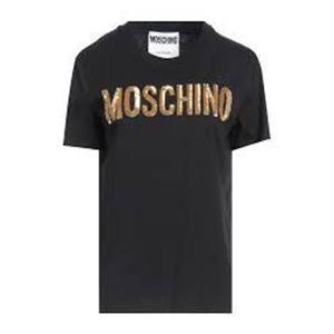 모스키노 반팔 티셔츠 AEF232E 07125541AEF1555 Black DOM