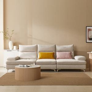 라보떼 까이W 조야 생활방수 등받이 각도조절 4인용소파 WH22R (착불)