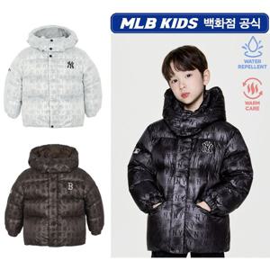MLB키즈 모노그램 빈티지 덕다운 숏패딩 (7ADJM0256000)