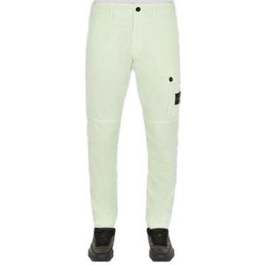 26 SS 스톤 아일랜드 로고 패치 슬림 컷 팬츠 그린 781531410