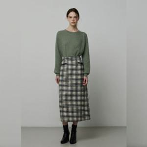 잇미샤 체크 롱 스커트 ITPCWSK840