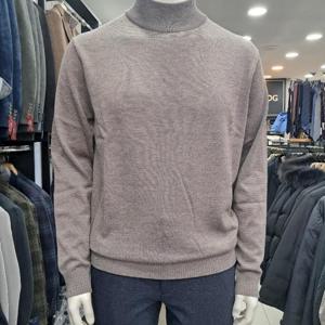 런던포그 HL01 베이지 하프넥 니트 Lowna52z