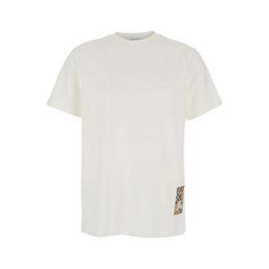 버버리 반팔 티셔츠 8102254B7078 White