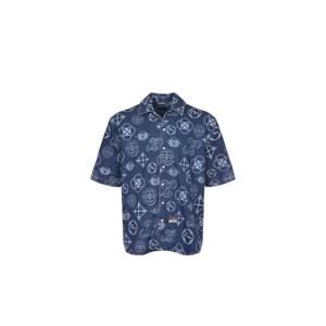 에비수 로고 프린트 데님 셔츠 2ESHTM5DI1147 DENIM TP961335798