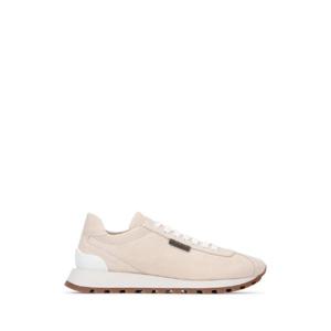 26SS 브루넬로 쿠치넬리 Suede 러너 With Shiny Tab MZSFG2110C8905 TP568473391