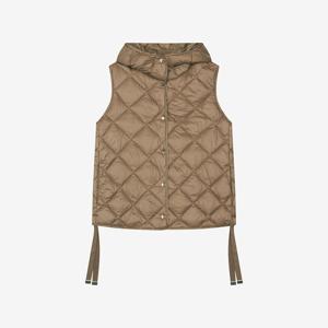 [씨]퀼팅 덕 다운 후드 베스트 SLVJX2754