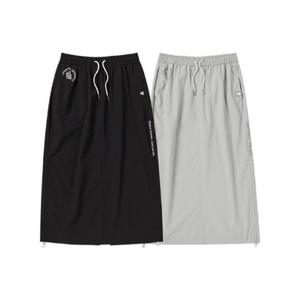 M 라이프워크반바지 CQK LW241SK770 여성) 라운드라독 롱 스커트