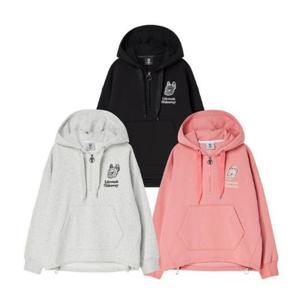 라이프워크후드티 CQK LW234HD801 여성) 부클 라독와펜 후드 맨투맨