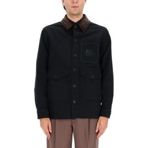 에트로 페가수스 버튼 플랩 포켓 재킷 MRBA0081 99TU5M0V0018