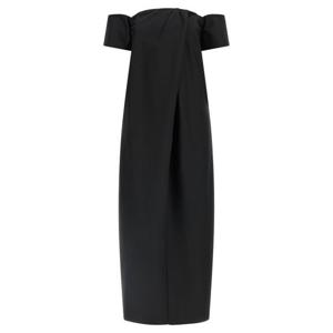 마그다뷰트림 롱 원피스 273426BLACK Black