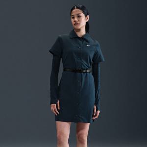 나이키반바지 GQT HJ1145-478 스포츠웨어 에브리씽 우븐 여성 반팔 미니 드레스