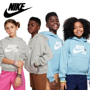 [나이키키즈(플레이키즈)]나이키키즈 주니어 FLC SB 아이콘 후드티 FD3154 A244SW354P
