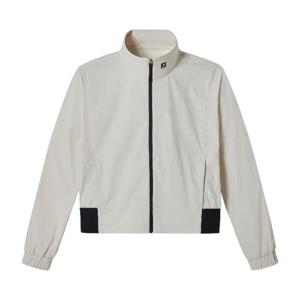 M 풋조이골프긴팔티 NQC FLJWW7403-STONE 여성 루스핏 크롭 재킷
