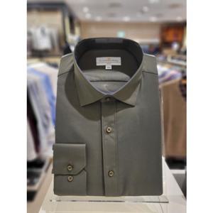 [카운테스마라] 슬림핏 솔리드 스트레치 긴팔셔츠 (CDH3B13007E0)