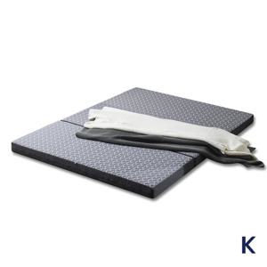 더끌림 3단 접이식 메모리폼 매트리스 K IKMM14