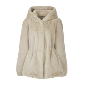 FOCUS  이너 스트링 페이크 퍼 하프 코트 PBVFF5W1CT1511