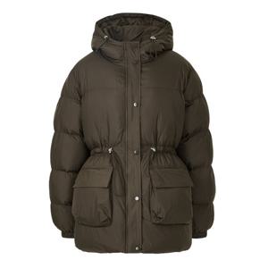 FOCUS  웨이스트 스트링 하프 패딩 점퍼 PBVFF5W1JP1251