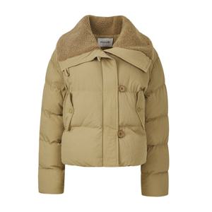 FOCUS  와이드 카라 하이 넥 패딩 점퍼 PBVFF5W1JP1261