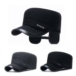 남성 겨울 패션 스포츠 라벨 귀달이 군모 모자 방한모