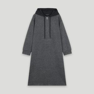 [코데즈컴바인]패딩 후드 반집업 롱원피스 CKD-TO381WB