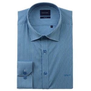 [예작]YJFSBS165_신축성 있는 스판 체크 슬림 긴소매