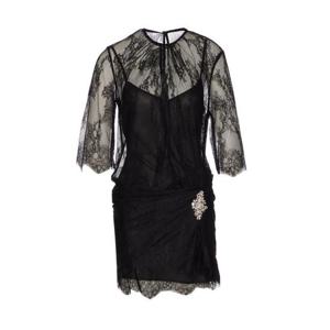 리우조 미디 원피스 PA6055J4961 22222 Black