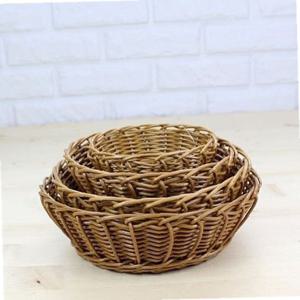 pp 라탄 미니원형바구니 소