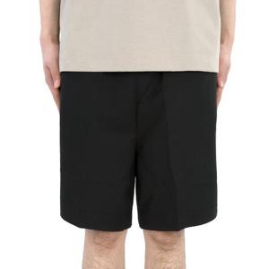 24 SS 피어오브갓 남성 로고 패치 밴딩 트랙 숏팬츠(블랙) FGLW40007POP 001