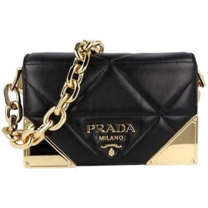 PRADA 프라다 메탈 로고 체인 숄더백 (1BD333 V O42D F0002)
