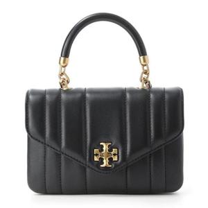 토리버치 23FW 키라 퀄팅 탑 핸들 크로스백 블랙 143506 001