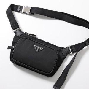 PRADA 프라다 25FW 2VH128 2DMH F0002 (리나일론 및 사피아노 가죽 숄더백)