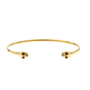 알렉산더맥퀸 554479 스컬 장식 브래이슬릿(골드)