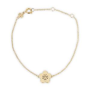 토리버치 여성 키라 플라워 펜던트 팔찌(골드) 157203 720