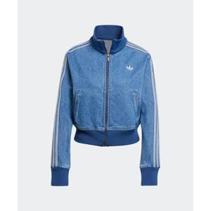 아디다스 아디컬러 데님 크롭 트랙탑 인디고 데님 JD2570