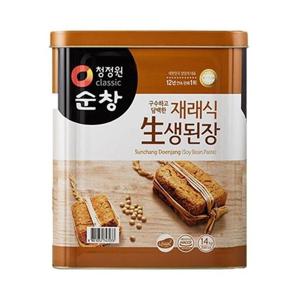 청정원 순창 재래식 생된장 14kg
