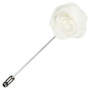 튤립 화이트 부토니에_B282