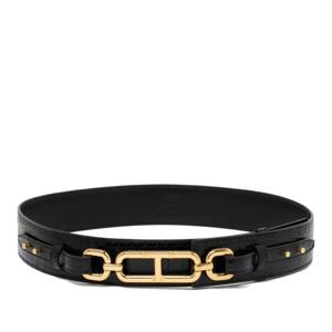 톰포드 블랙 크로커다일 가죽 벨트 WB263LCL401X 1N001