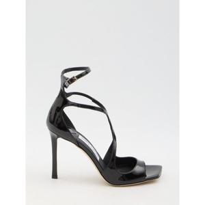 지미추 아지아 95 스틸레토 힐 샌들 AZIA95 PAT BLACK